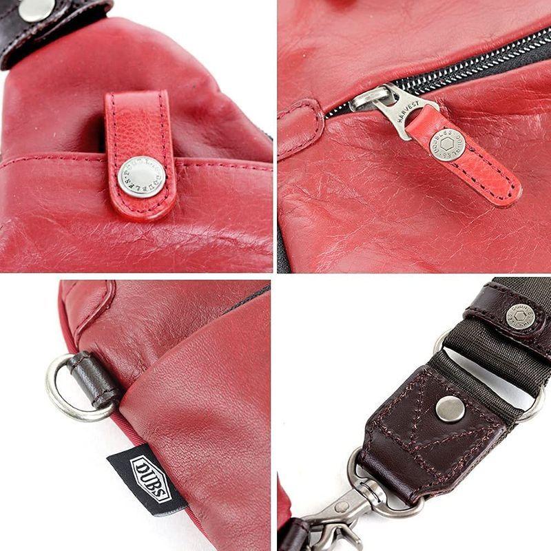 超お買い得！】ダブルスDOUBLES ボディバッグ メンズ 本革 JMO-7450