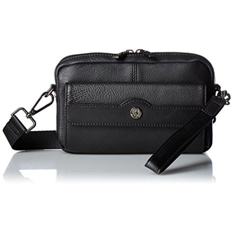 トロイ ブロス ショルダーバッグ 牛革シュリンク 横型(Mサイズ) 70120001 BK