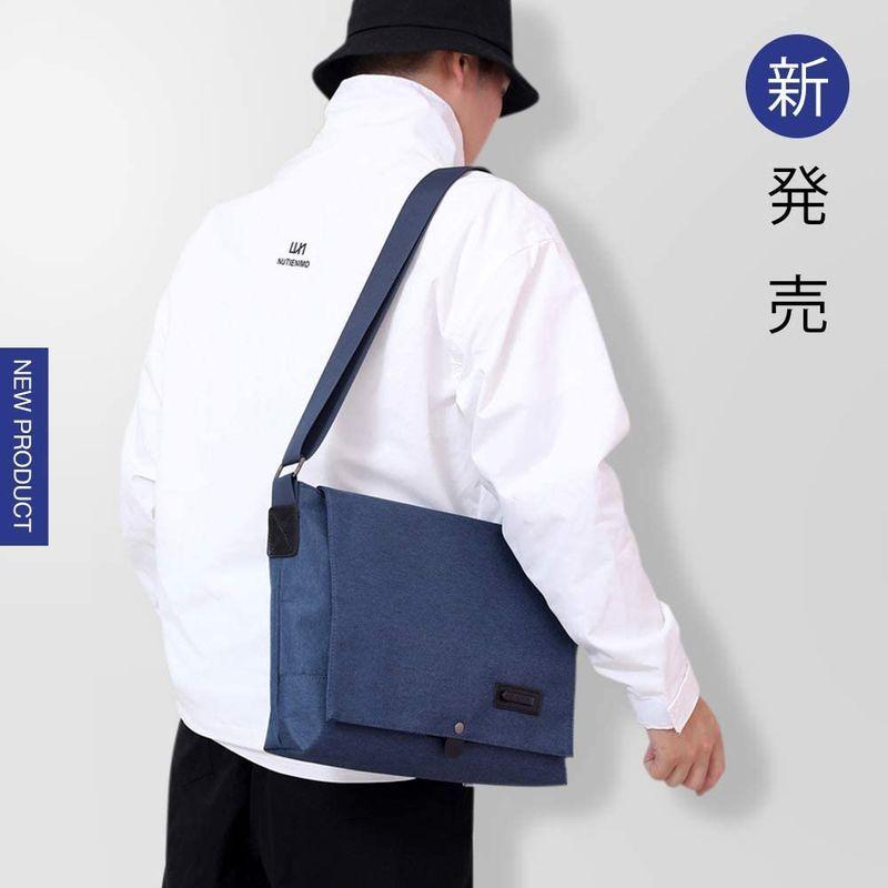 Zionor メッセンジャーバッグ 大容量 ショルダーバッグ メンズ 斜め掛け 17インチ Pc収納 ファイル収納 通勤 通学 シンプル おしゃれ 530uhpvpou Abr Ee