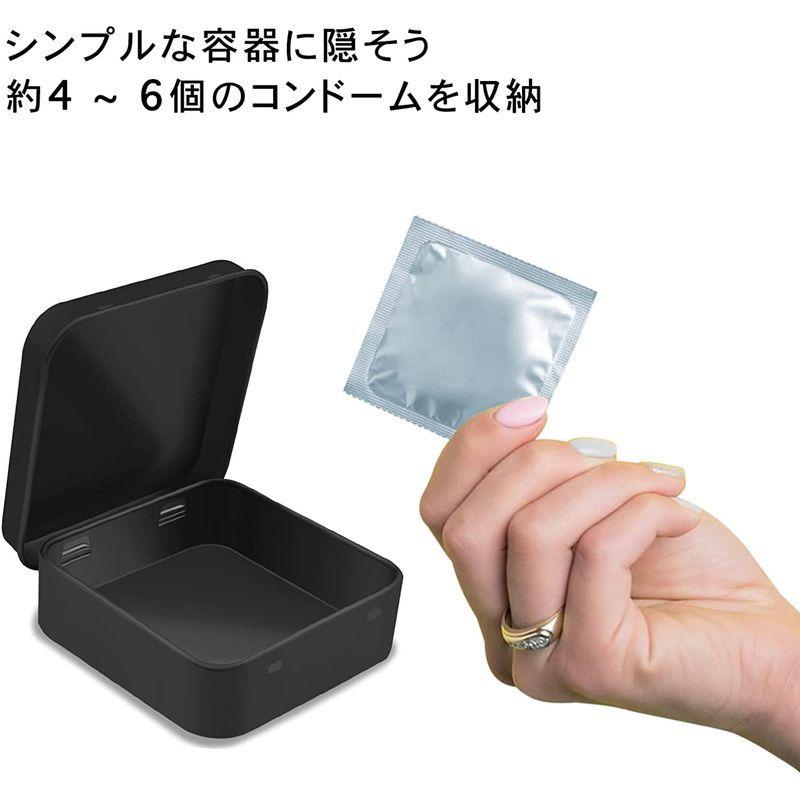 コンドームケース シンプル ブリキ缶 薬ケース こんどーむ 入れ ピルケース パーツボックス ヒンジ付き蓋 正方形コンテナ 雑貨入れ 携帯用 Big Bear Store 通販 Yahoo ショッピング