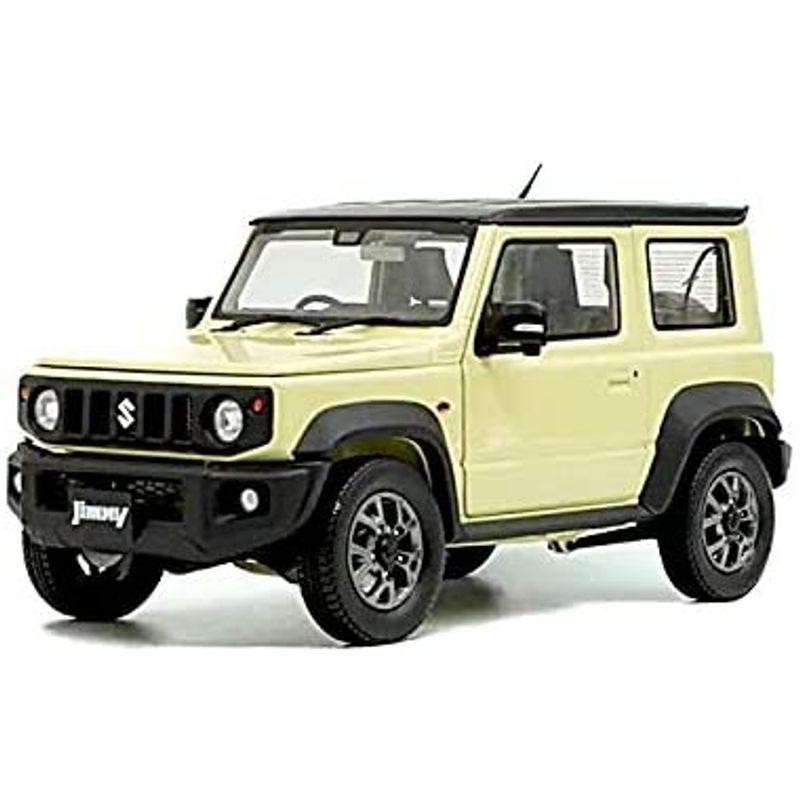 BM CREATIONS スズキ ジムニー JB74 シフォン アイボリー M/ブラックトップ 1/18スケール 18B0003 CREATIONS スズキ ジムニー JB74 シフォン アイボリー M/ブラックトップ 1/18スケール 18B0003