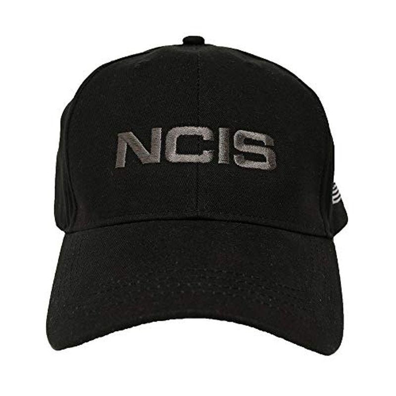 CBS NCIS スペシャルエージェントハット フラッグ付き - エージェントレロイギブスの公式キャップ ブラック