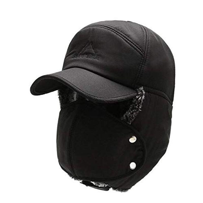 キャップ 帽子 メンズ 秋冬 防寒 防風 バイク 自転車 スキー スポーツ 冬用 防風 通学 通勤 防寒 おしゃれ 防寒帽子 マスク付き G Big Bear Store 通販 Yahoo ショッピング