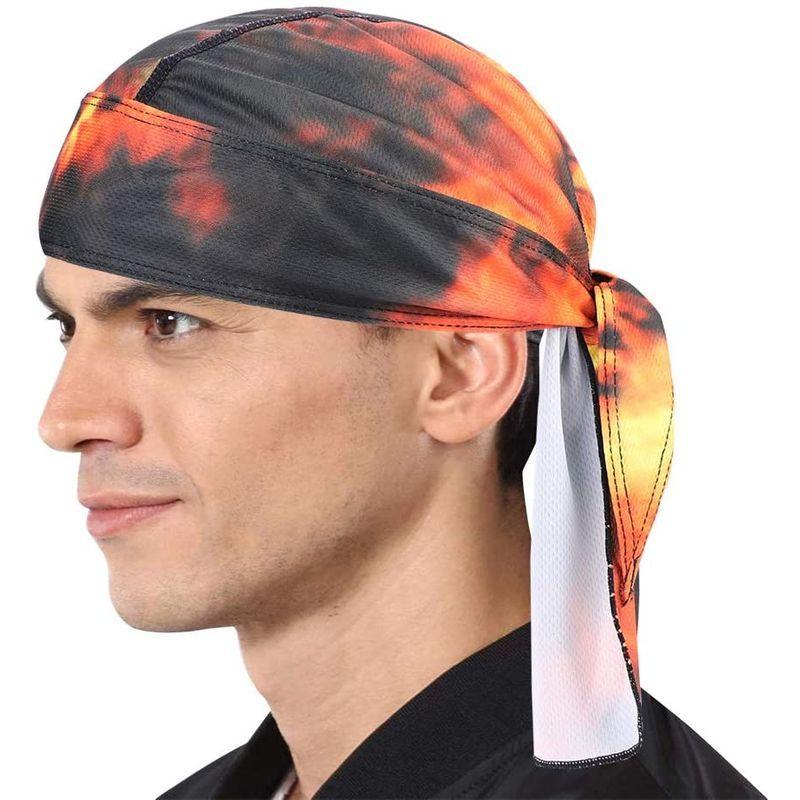 自転車 バンダナキャップ 海賊スカーフ おしゃれ 帽子 日差し止め Uvカット 紫外線対策 通気 速乾 汗止めヘッドバンド 三角巾 メンズ Big Bear Store 通販 Yahoo ショッピング