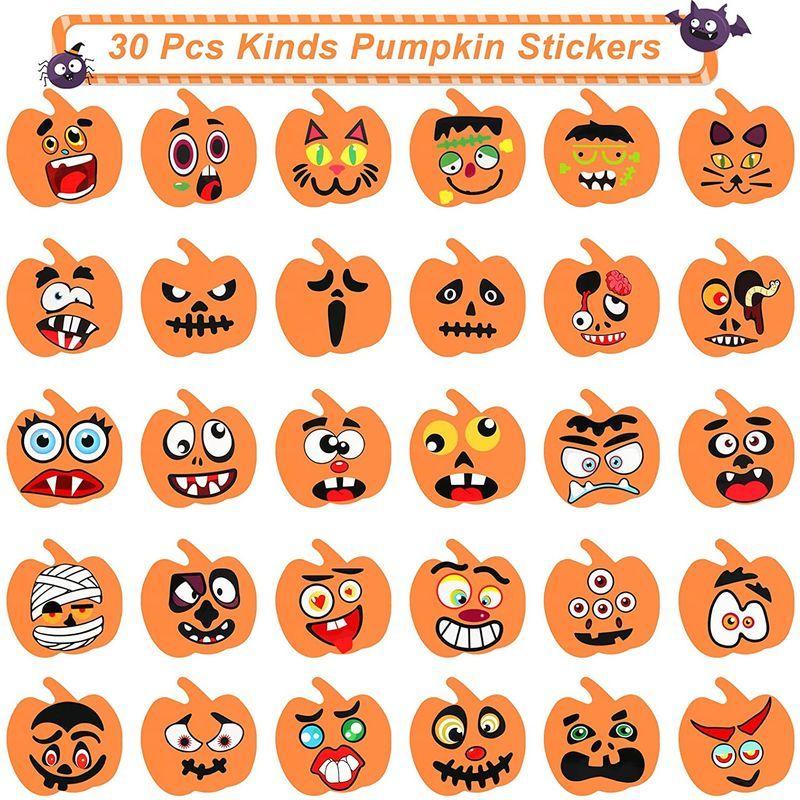 人気定番 Lemeso ハロウィン おもちゃ カボチャ シール 16枚キット Diy ステッカー 子ども ハロウィンパーティー ゲーム ハロウィングッ その他パーティーグッズ Tebingtinggiperangicovid19 Tebingtinggikota Go Id