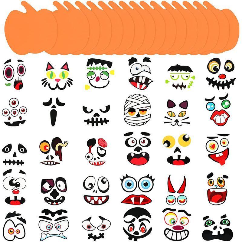 人気定番 Lemeso ハロウィン おもちゃ カボチャ シール 16枚キット Diy ステッカー 子ども ハロウィンパーティー ゲーム ハロウィングッ その他パーティーグッズ Tebingtinggiperangicovid19 Tebingtinggikota Go Id