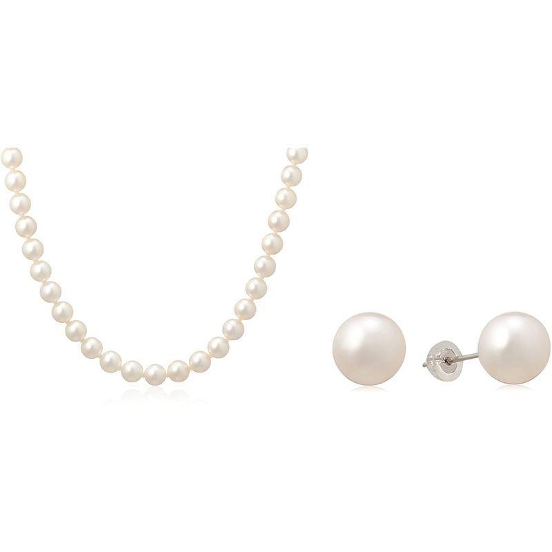 オモテサンドウレカン Omotesando Lecrin あこや真珠ネックレスピアスフォーマルセット 95138