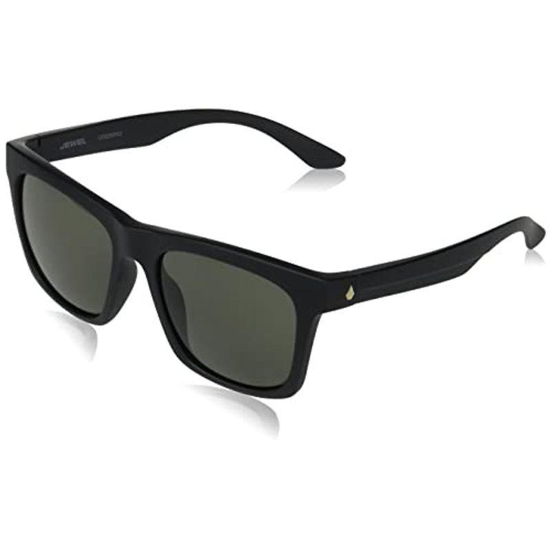 ヴォルコム レディース サングラス (ウェリントン型・偏光レンズ) VE02500102 / Jewel おしゃれ 眼鏡 Matte Bla