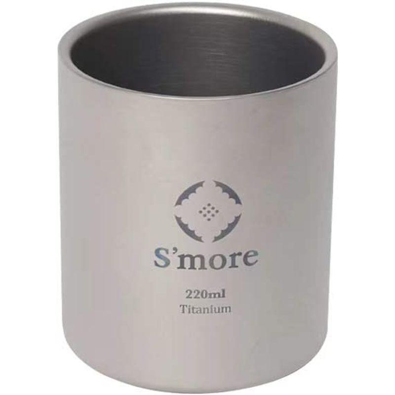 S'more(スモア) Titanium Mug double チタンカップ チタンカップ