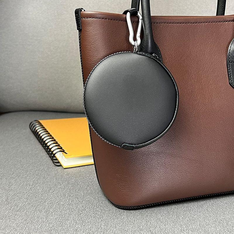 オールノット OneJoy 小銭入れ コインケース レディース ウォレット 丸い コンパクト 小物入れ アクセサリー入れ ブロンズ 10.5×10cm OneJoy 小銭入れ コインケース レディース ウォレット 丸い コンパクト 小物入れ アクセサリー入れ ブロンズ 10.5×10cm
