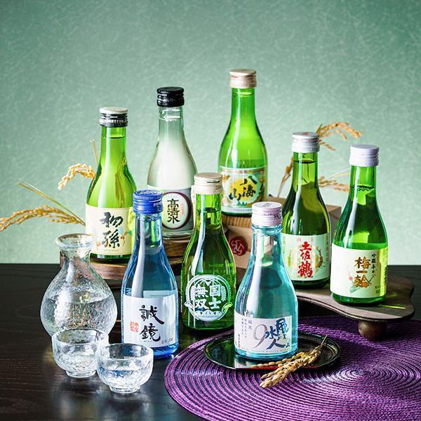 日本酒 飲み比べ 日本酒セット 酒 ギフト 優良配送 送料無料 8選-vol.1 王道セット飲み比べセット 八海山入り『GFT』（Yahoo!・酒のビッグボス）