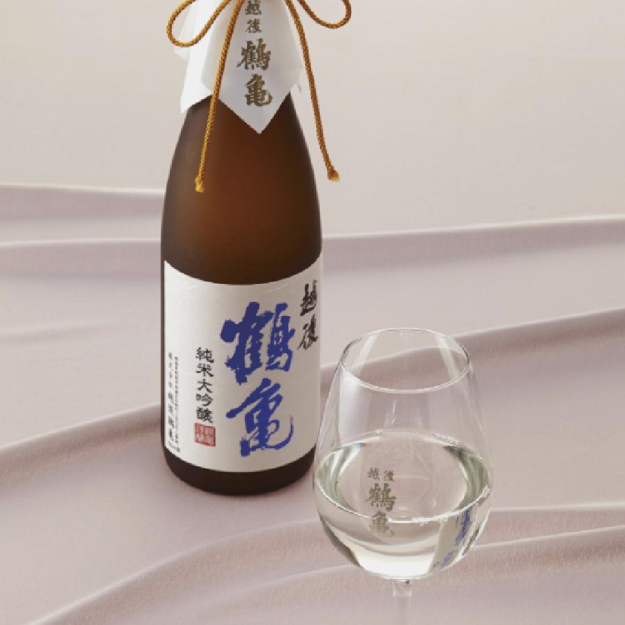 日本酒 純米大吟醸 送料無料 越後鶴亀 特醸 木箱入り 720ml×1本『FSH