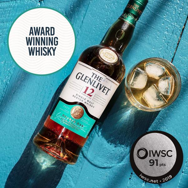 ザ・グレンリベット（THE GLENLIVET） ウイスキー シングルモルト 12年