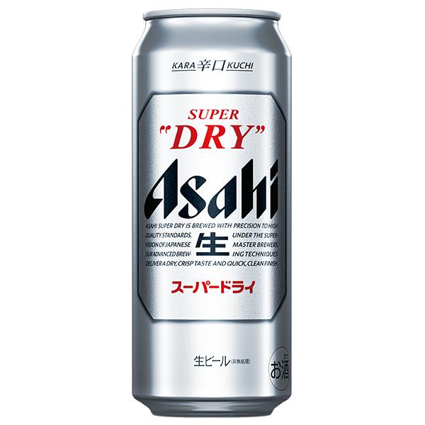 アサヒ スーパードライ 500ml缶×1ケース/24本(024) 『CSH』