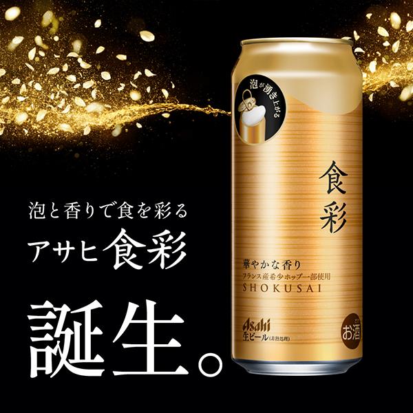 アサヒ ビール beer 送料無料 食彩 生ジョッキ缶 485ml×2ケース アサヒ ビール beer 送料無料 食彩 生ジョッキ缶 485ml×2ケース
