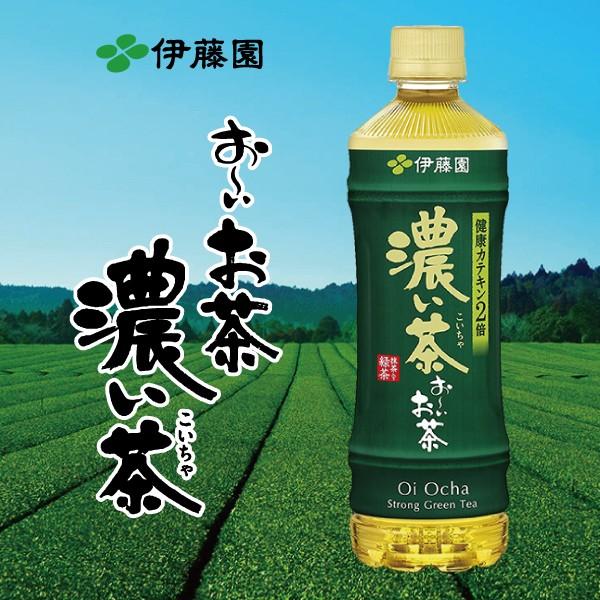伊藤園 新・お〜いお茶 濃い茶 525ml×24本(024) 『FSH』 : 酒の