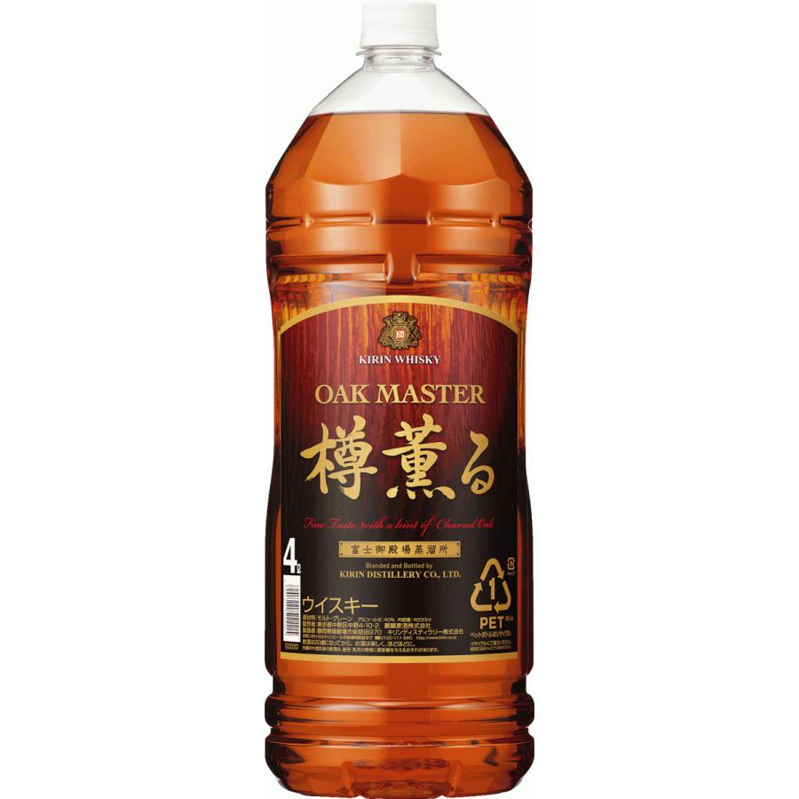 キリン（KIRIN） 洋酒 国産ウイスキー whisky オークマスター樽薫る 40