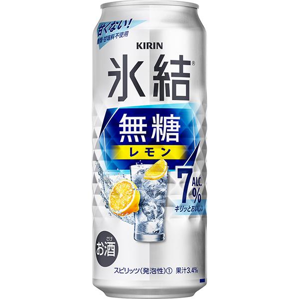 レモンサワー 7% チューハイ 缶チューハイ 酎ハイ サワー キリン 氷結 無糖レモン アルコール7% 500ml×1ケース/24本(024)『BSH』｜bigbossshibazaki｜02