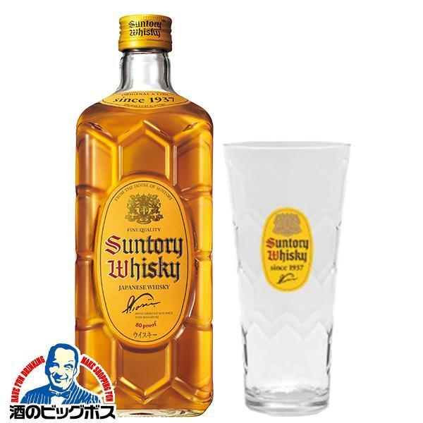 うすづくりグラス1個付き ウイスキー サントリー 角瓶 700ml×1本『OMS