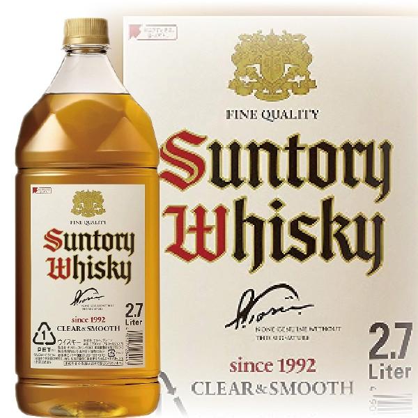 SUNTORY（サントリー） ウイスキー 白角 2700ml ペットボトル : 酒の