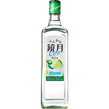 SUNTORY（サントリー） ふんわり鏡月クリア ライム 700ml 『FSH』 : 酒