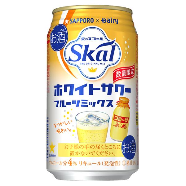 チューハイ 酎ハイ サワー サッポロ 愛のスコール ホワイトサワー フルーツミックス 340ml缶 1ケース 24本 024 Bsh 酒のビッグボス 通販 Paypayモール