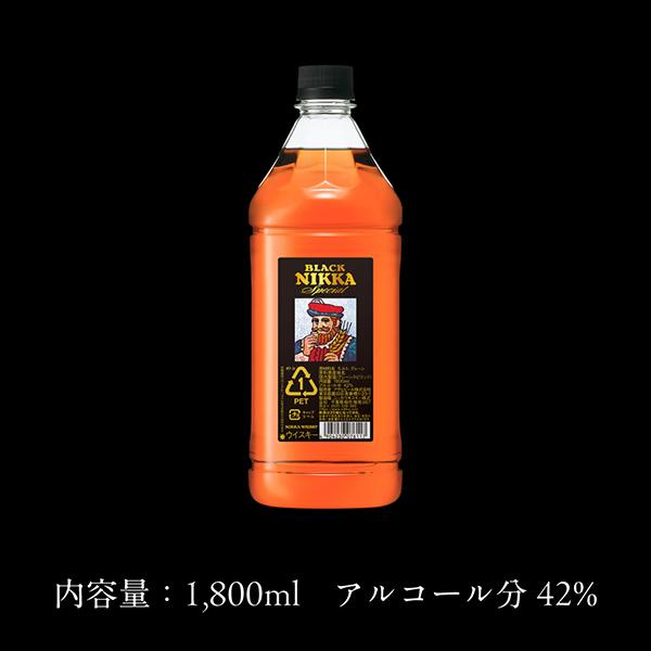 アサヒ（asahi） 1.8Lペット 国産ウイスキー ブラックニッカ