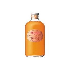 アサヒ（asahi） ニッカウヰスキー ピュアモルト ホワイト 500ml : 酒