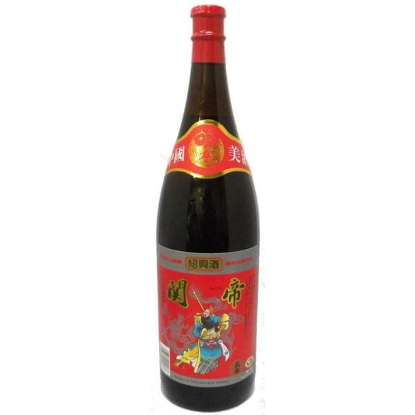 関帝 陳年5年 花彫酒 赤ラベル 1800ml : 酒のビッグボス - 通販