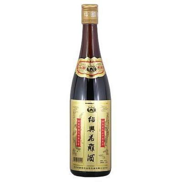 越王台 紹興花彫酒 金ラベル 600ml : 酒のビッグボス ビール