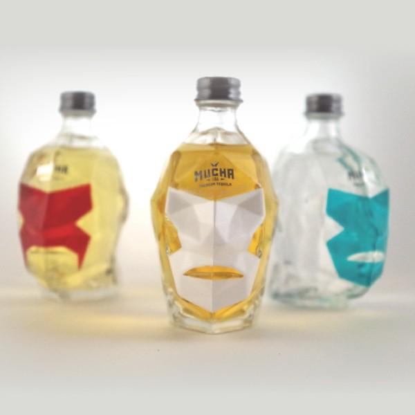 洋酒 テキーラ tequila プレミアムテキーラ ムチャリガ 40度 100ml×3本
