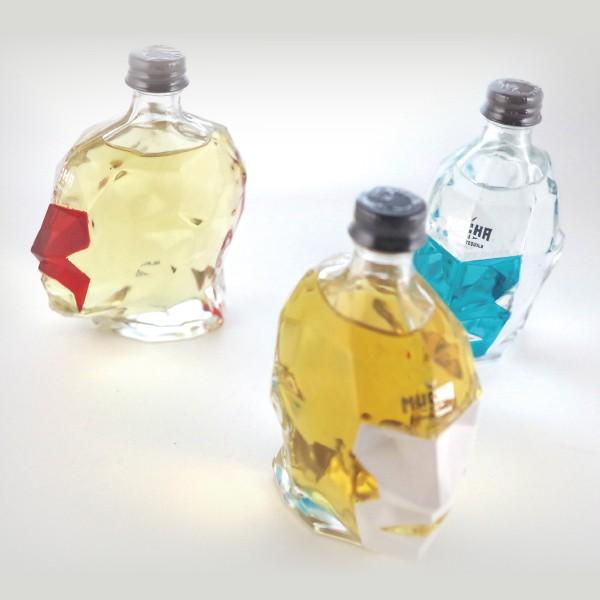 訳あり ムチャリガ ミニチュア3本セット 各100ml テキーラ 40度 洋酒 テキーラ tequila プレミアムテキーラ ムチャリガ 40度 100ml×3本