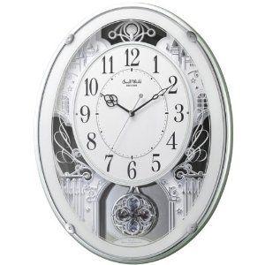 【美品】 RHYTHM VITANT 掛け時計 振り子時計 4MN408JA 未使用保管品 美品 RHYTHM VITANT 掛け時計 振り子時計 4MN408JA