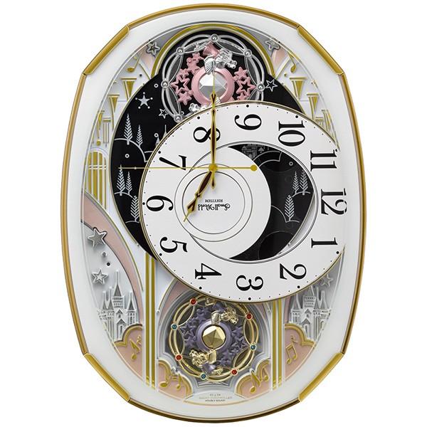 RHYTHM（時計） RHYTHM リズム クロック 電波掛け時計 からくり時計