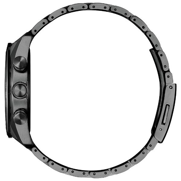 CITIZEN ATTESA シチズン アテッサ ACT Line ブラックチタンシリーズ エコドライブ 電波時計 メンズ腕時計 AT8294-59Eの画像