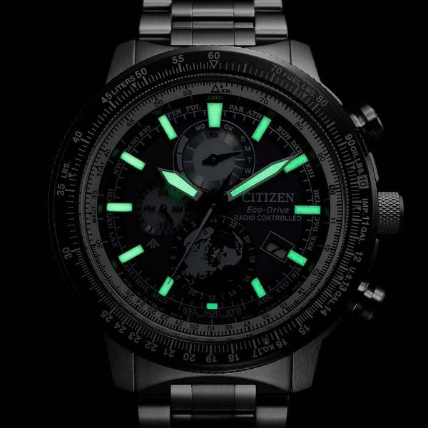 CITIZEN PRO MASTER シチズン プロマスター SKYシリーズ エコドライブ 電波時計 メンズ腕時計 BY3006-53Hの画像