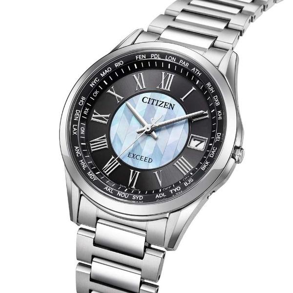【人気商品】CITIZEN EXCEED シチズン エクシード 限定モデル500本 エコドライブ 電波時計 誓いの矢 蟇目鏑矢 メンズ腕時計 CB1110-70Wの画像
