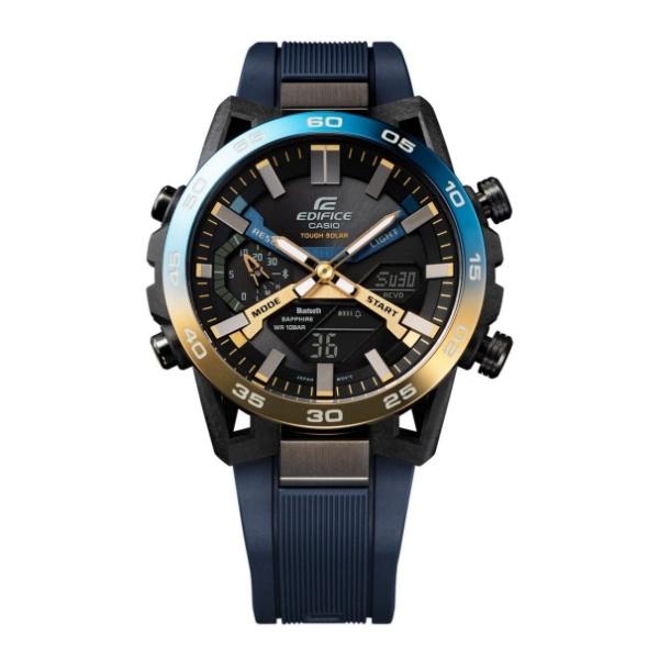 国内正規品 CASIO EDIFICE カシオ エディフィス タフソーラー モバイルリンク機能 Bluetooth メンズ腕時計 ECB-2000YNP-1AJF｜bigboys-c｜02