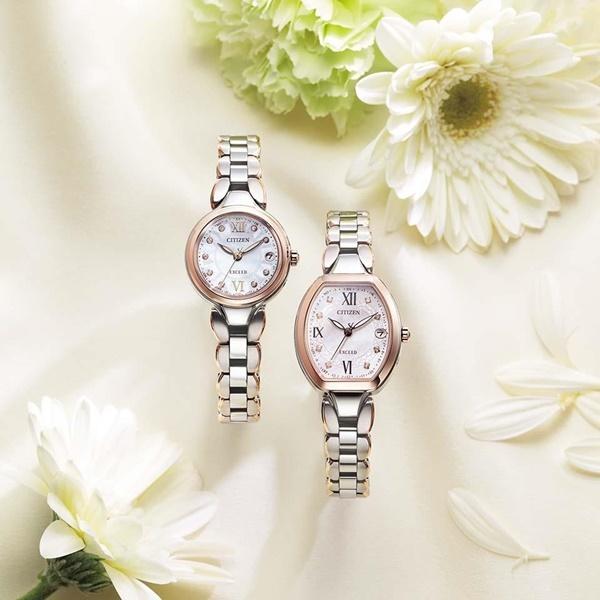 シチズン エクシード ES9424-06A クロコダイル革 電波ソーラー ダイヤ