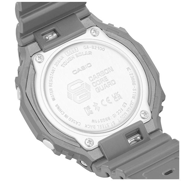 国内正規品 CASIO G-SHOCK カシオ Gショック アナデジ タフソーラー 薄型 八角形 オールブラック メンズ腕時計 GA-B2100-1A1JF｜bigboys-c｜03