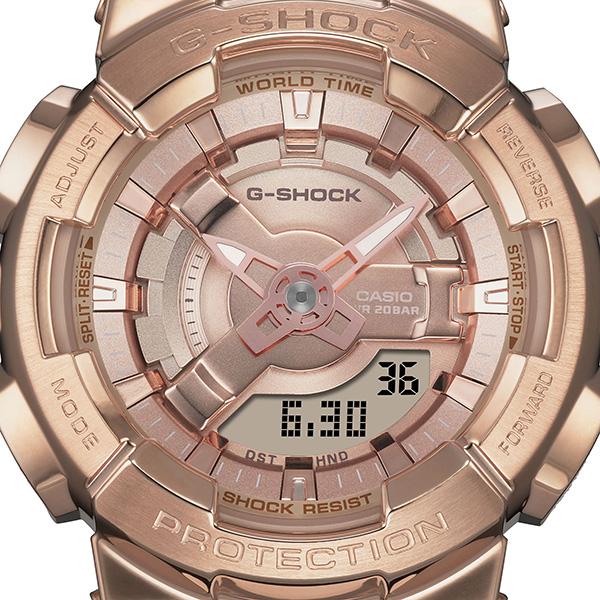 【美品】CASIO G-SHOCK GM-S110PG-4AJF ピンクゴールド G-SHOCK 国内正規品 CASIO カシオ Gショック ピンクゴールド×ピンク
