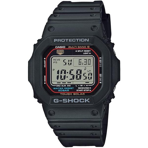 国内正規品 CASIO G-SHOCK カシオ Gショック スクエア タフソーラー マルチバンド6 ブラック メンズ腕時計 GW-M5610U-1JF｜BIGBOYS