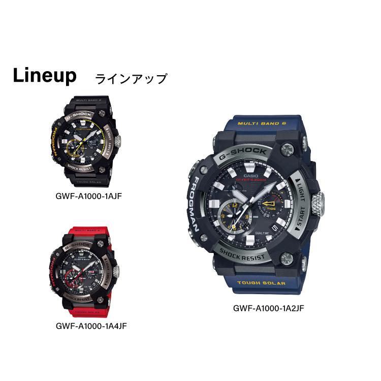 国内正規品 CASIO G-SHOCK カシオ Gショック 電波時計 ISO200m潜水用防水 ?ダイビング モバイルリンク機能 タフソーラー メンズ腕時計 GWF-A1000-1A2JF｜bigboys-c｜05