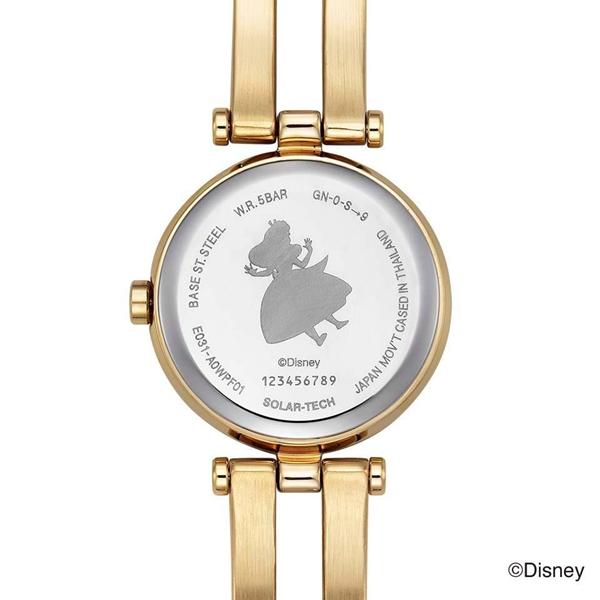 CITIZEN wicca シチズン ウィッカ Disneyコレクション ディズニーアニメーション『ふしぎの国のアリス』レディース腕時計 KP5-221-11｜bigboys-c｜02