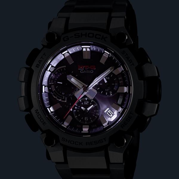 国内正規品 CASIO G-SHOCK カシオ Gショック MT-G ワンプッシュ式交換バンド シルバー メンズ腕時計 MTG-B3000D-1AJF｜bigboys-c｜04