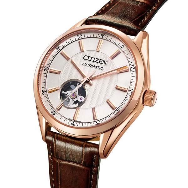 CITIZEN COLLECTION シチズンコレクション メカニカル 機械式 シースルーバック メンズ腕時計 NH9112-19A｜bigboys-c｜02