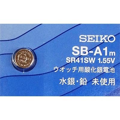SEIKO セイコー 酸化銀電池 腕時計用 体温計用 1.55V SR41SW SBA1M