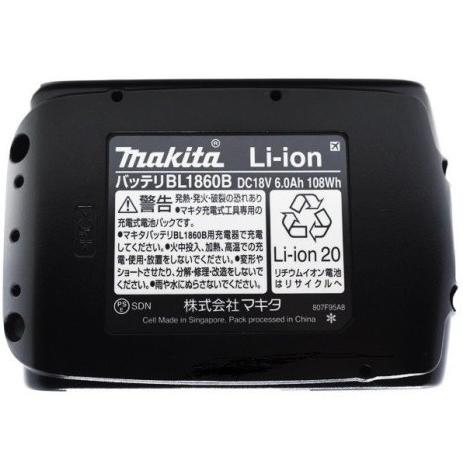 純正 マキタ バッテリー 18V BL1860B 正規品 6.0Ah makita A-60464 インパクト TD173 充電器 DC18RF など対応｜bigcastle｜03