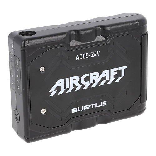 BURTLE エアークラフト AC09-78-F マットブラック 24V リチウムイオン