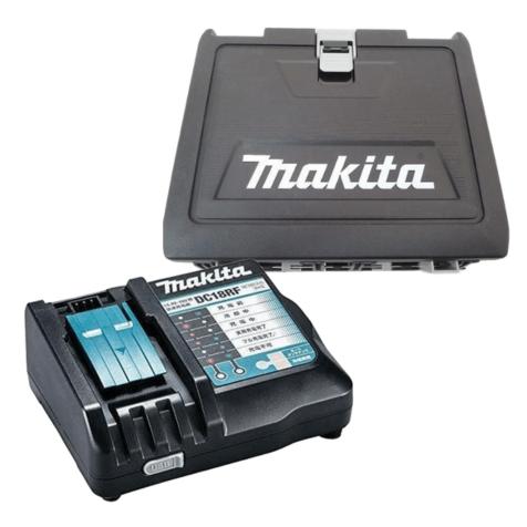 マキタ 純正 DC18RF + TD173 ケース セット  急速充電器  ツールボックス 箱 14.4V 18V BL1860B BL1460B makita バッテリー 対応 | マキタ